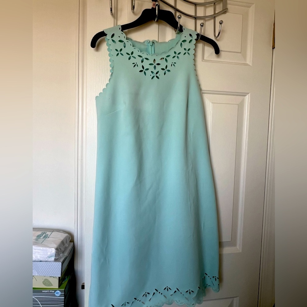 J Crew Tiffany blue dress